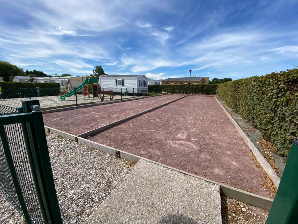 Camping Le Clos Savoye Biville-sur-Mer ภายนอก รูปภาพ